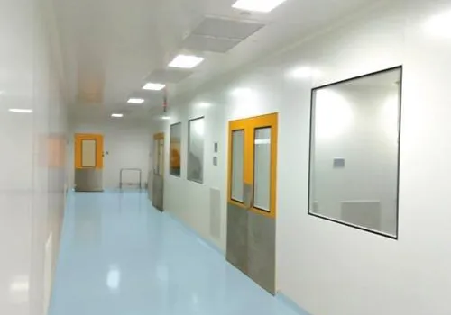 Modular Clean Room Partition in Africa