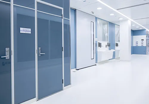 Modular Clean Room Partition in Africa
