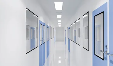Modular Clean Room Wall Partition Panels