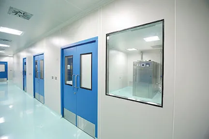 Modular Clean Room Partition in Ghana