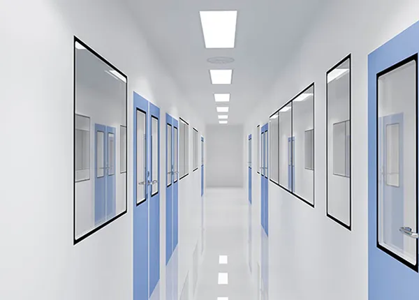 Modular Clean Room Wall Partition Panels in Ghana